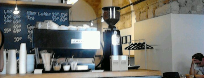 Espresso Embassy is one of Specialty Coffee Shops in Budapest.