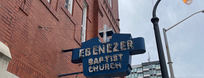 Ebenezer Baptist Church is one of Atlanta Places.