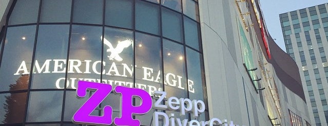 Zepp DiverCity is one of ソニー関連施設.