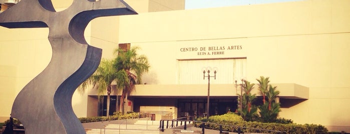 Centro de Bellas Artes Luis A. Ferré is one of Tempat yang Disukai Brenda.