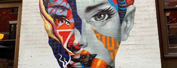 Audrey Hepburn Mural is one of to-do list: New York.