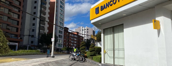 Banco del Pichincha is one of Life in Quito.
