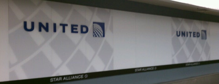 United Airlines Ticket Counter is one of Orte, die Doc gefallen.