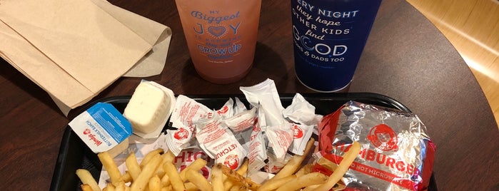 Wendy’s is one of ozzies places he goes to.