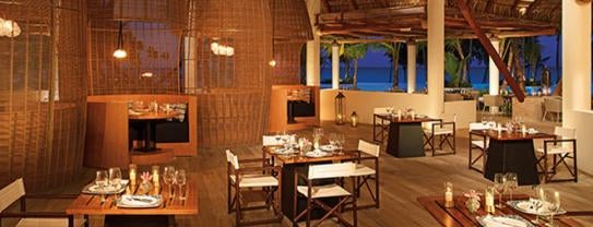Seaside Grill is one of 40+ VENUES IN CAP CANA TO AWAKEN YOUR SENSES.