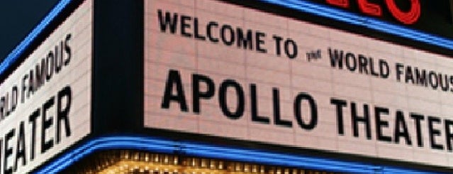 Apollo Theater is one of NYC.