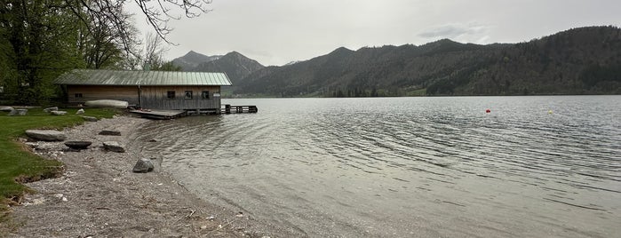 Strandbad Schliersee is one of Oberbayerische Badeseen.