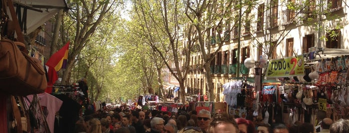 Calle Ribera de Curtidores is one of MADRID ★ Rastro ★.