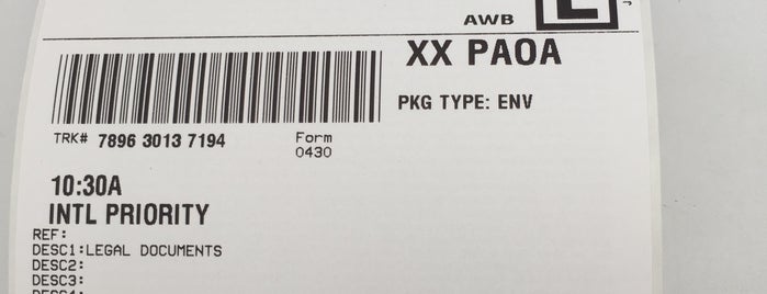 FedEx is one of Joaquin : понравившиеся места.