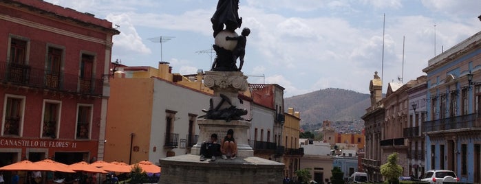 Plaza de La Paz is one of Guanajuato Capital - Recursos Turísticos.