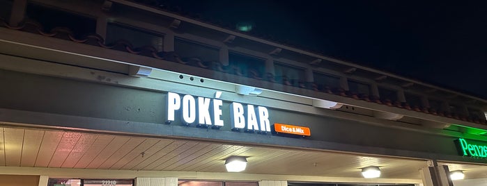 Poke Bar is one of LAX:.