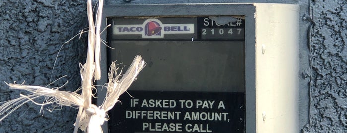 Taco Bell is one of Food.