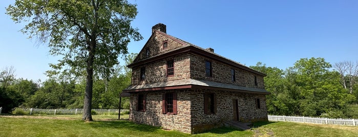 Daniel Boone Homestead is one of PA and WV.
