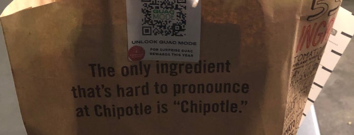 Chipotle Mexican Grill is one of C'ın Beğendiği Mekanlar.