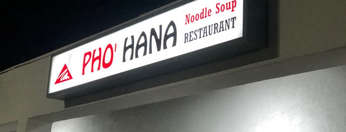 Pho Hana is one of LA.