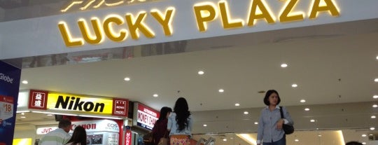 Lucky Plaza is one of Shop Till You Drop.