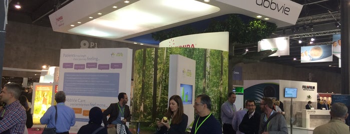 UEGW Humira Booth is one of Barcelona.