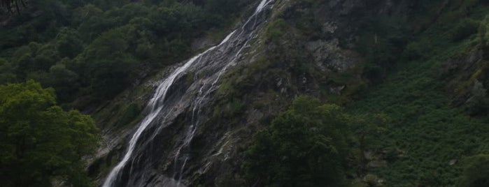 Powerscourt Waterfall is one of Ireland - Pubs, Shops and Castles.