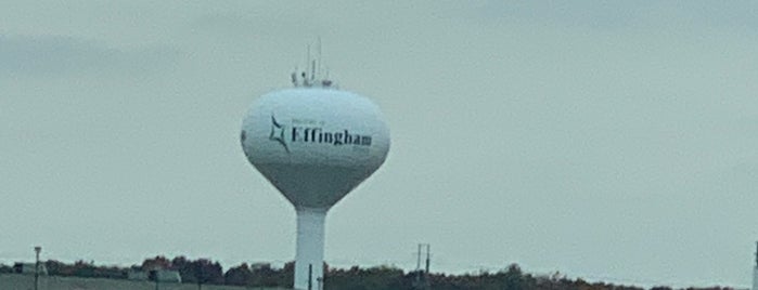 Water Tower of Effingham is one of Trip To Memphis, TN & Orange Beach, AL.