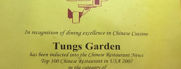 Tung's Garden is one of My favorite restaurants.