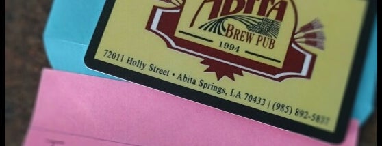 Abita brew pub is one of New orleans.