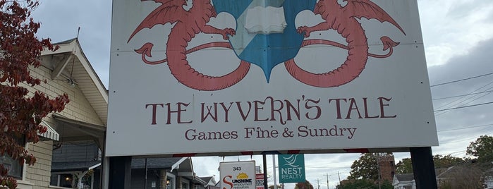 The Wyvern's Tale is one of game stores.