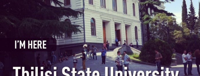 Tbilisi State University | თბილისის სახელმწიფო უნივერსიტეტი is one of Tbilisi.