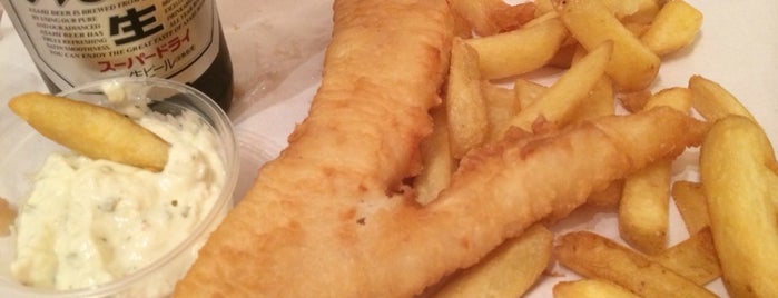 Hooked Fish and Chips is one of Wさんのお気に入りスポット.