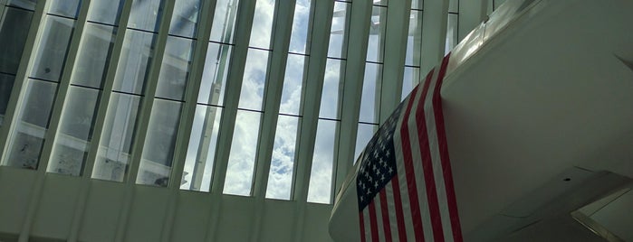 World Trade Center Transportation Hub (The Oculus) is one of Pete'nin Kaydettiği Mekanlar.
