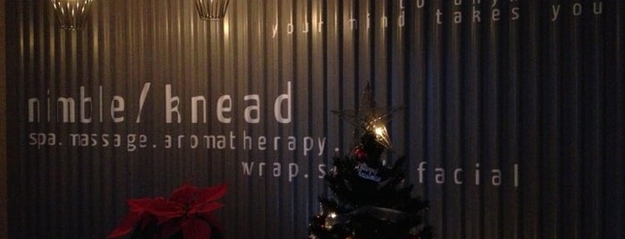 Nimble/Knead - Come to our spa. Go far. is one of Ian 님이 저장한 장소.