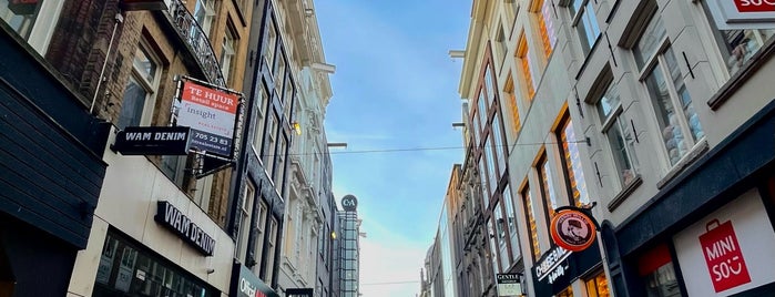 Kalverstraat is one of MrBoroughs | Top Spots | Amsterdam.