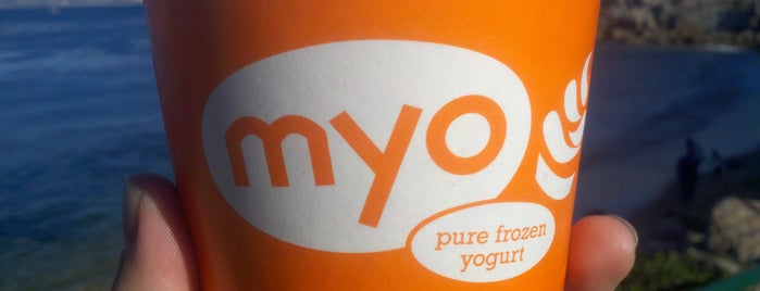 Myo Pure Frozen Yogurt is one of Places I Love Visting.