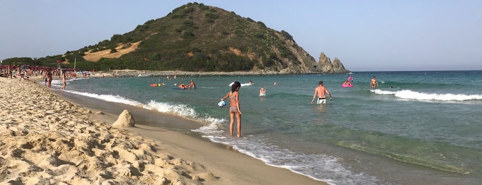 Spiaggia di Cala Monte Turno is one of Süd-Sardinien / Italien.