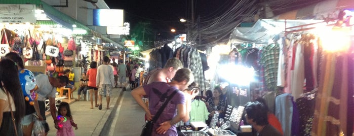 Lamai Walking Street is one of Koh Samui (Thailand).