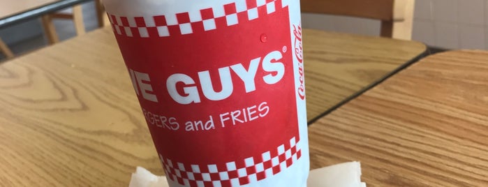 Five Guys is one of usa eat out.