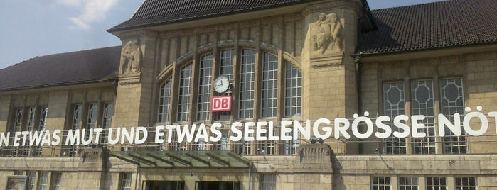 Darmstadt Hauptbahnhof is one of Bahnhöfe Deutschland.