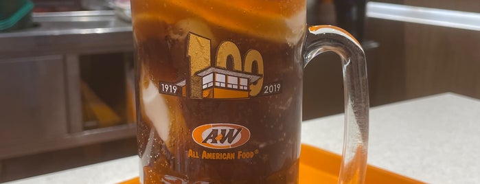A&W is one of Eating places.