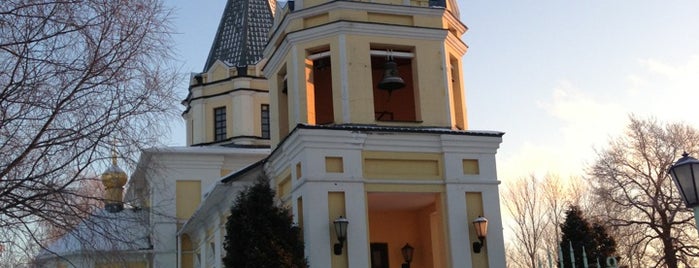 Церковь Казанской иконы Божией Матери is one of Объекты культа Санкт-Петербурга.