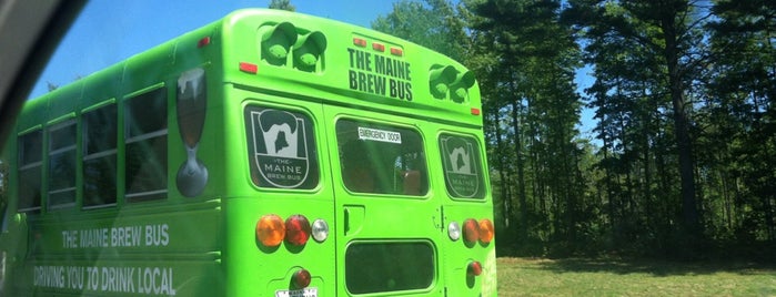 The Maine Brew Bus is one of Chris Visit, july 2017.