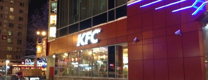 KFC is one of Rptr'ın Kaydettiği Mekanlar.