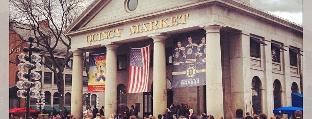 Quincy Market is one of Boston, MA.
