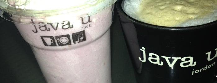 Java U is one of coffe places.