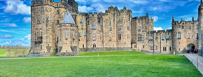 Alnwick Castle is one of Northumberland.