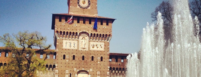 Sforza Castle is one of Milan.