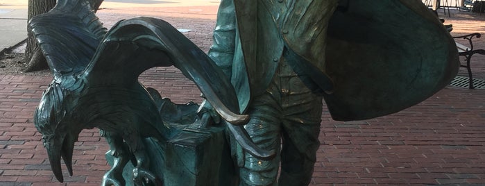 Edgar Allan Poe Statue is one of Boston.