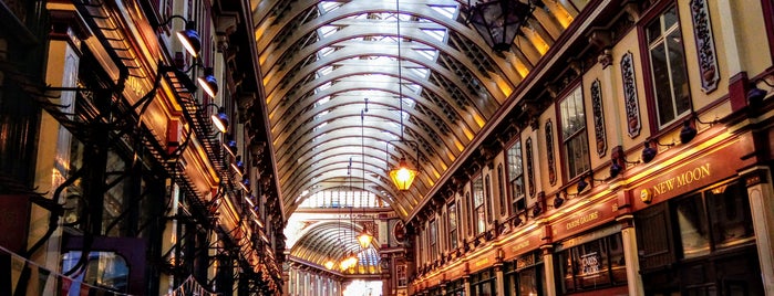 Leadenhall Market is one of Londres.