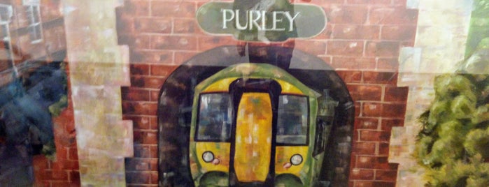 Purley Railway Station (PUR) is one of Train stations.