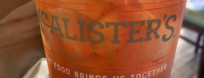 McAlister's Deli is one of Where.I.Eat.