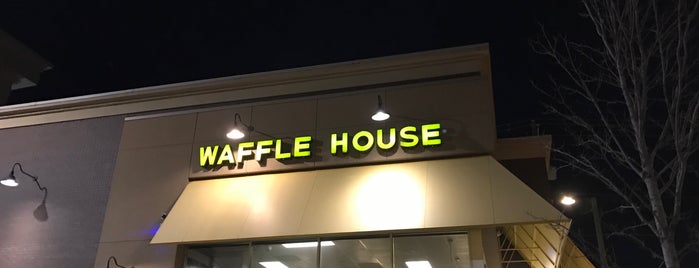 Waffle House is one of Places Nearby.
