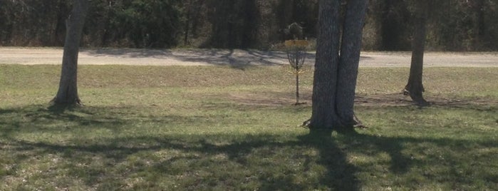 Woodway Disc Golf Course is one of FAVORITES.